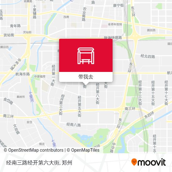 经南三路经开第六大街地图