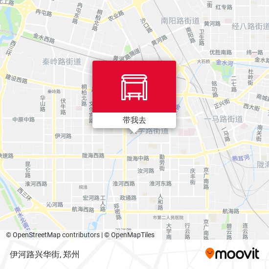 伊河路兴华街地图