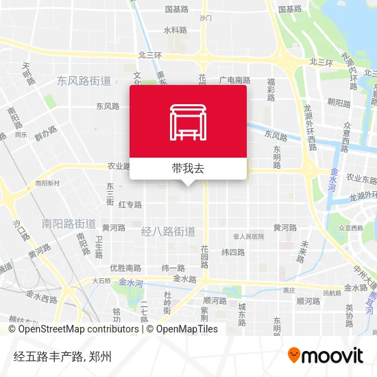 经五路丰产路地图