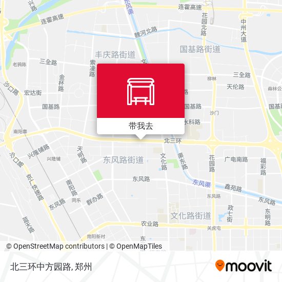 北三环中方园路地图