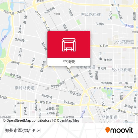 郑州市军供站地图