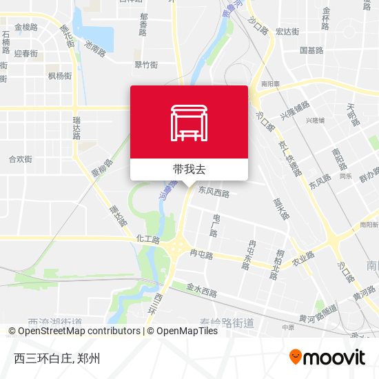 西三环白庄地图