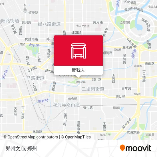 郑州文庙地图