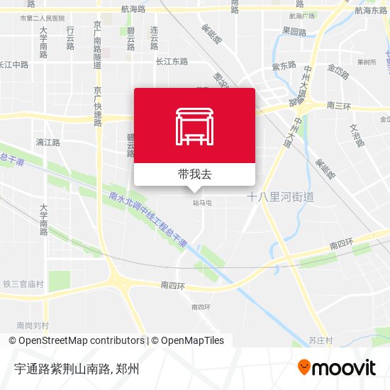宇通路紫荆山南路地图