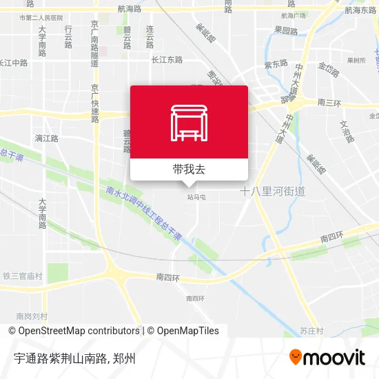 宇通路紫荆山南路地图