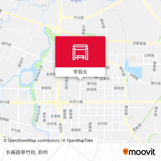 长椿路翠竹街地图