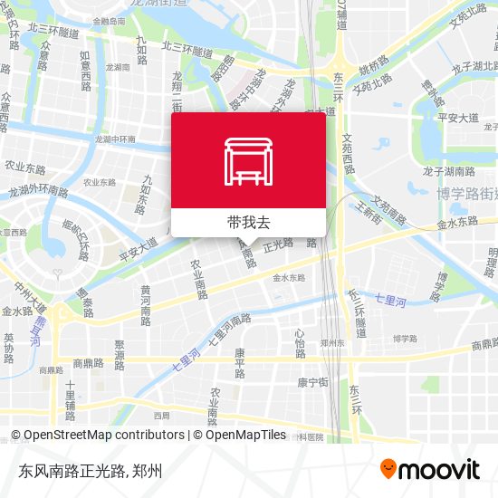 东风南路正光路地图