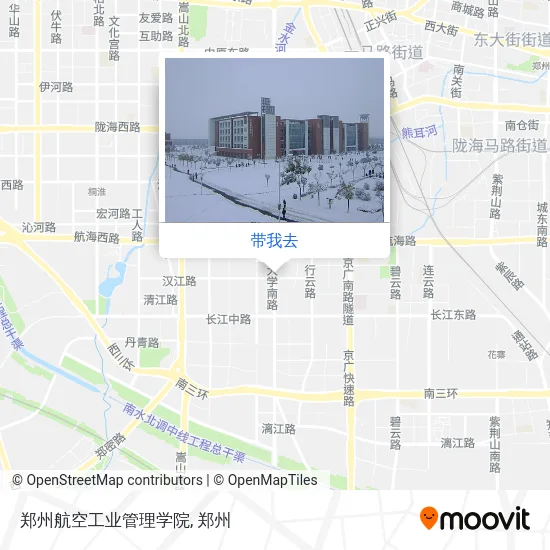 郑州航空工业管理学院地图