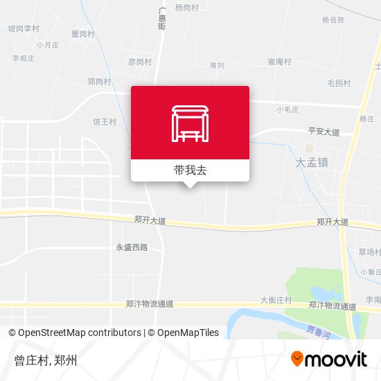 曾庄村地图