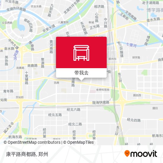 康平路商都路地图