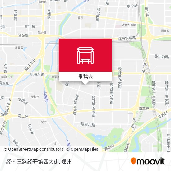 经南三路经开第四大街地图