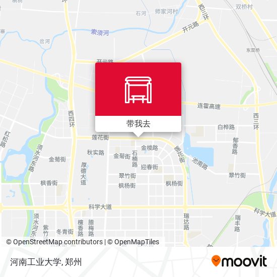 河南工业大学地图