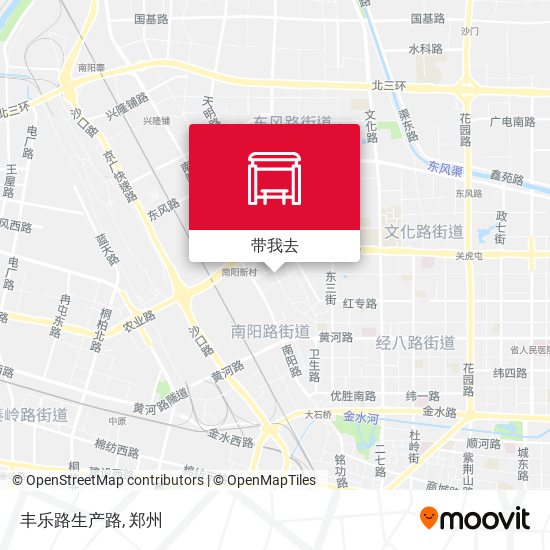 丰乐路生产路地图