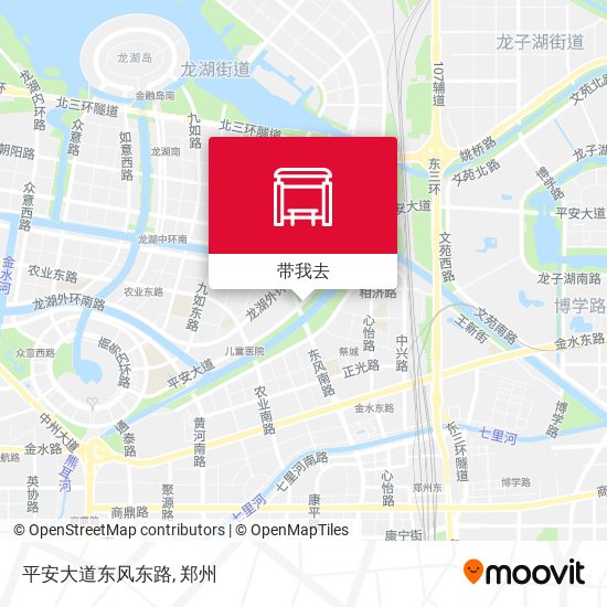 平安大道东风东路地图