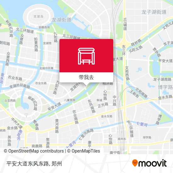 平安大道东风东路地图