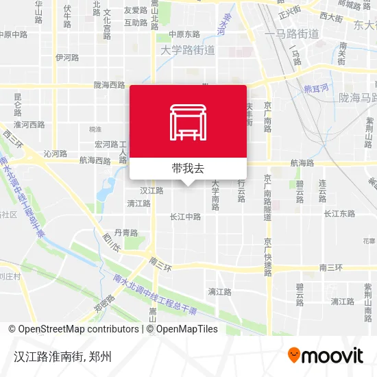 汉江路淮南街地图