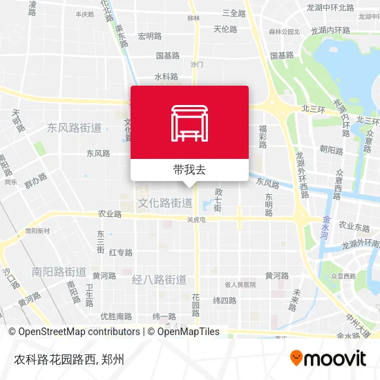 农科路花园路西地图
