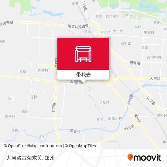 大河路古荥东关地图