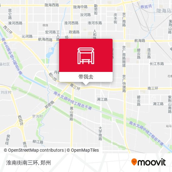 淮南街南三环地图