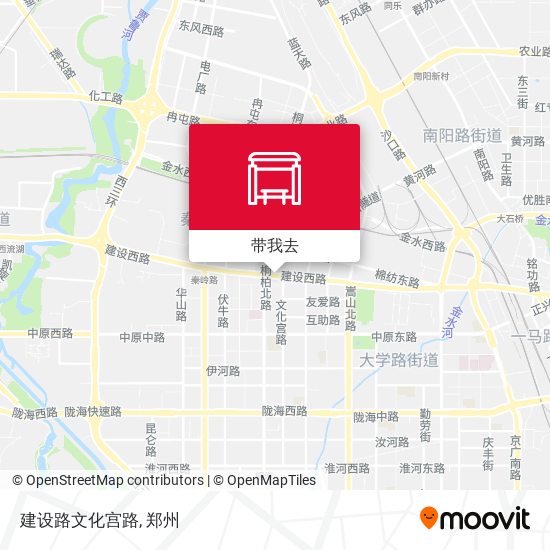 建设路文化宫路地图