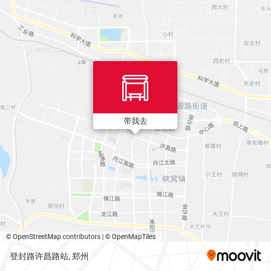 登封路许昌路站地图