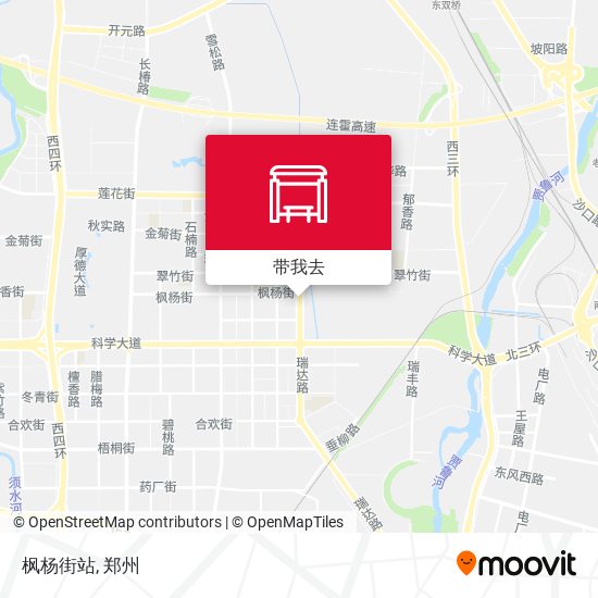 枫杨街站地图