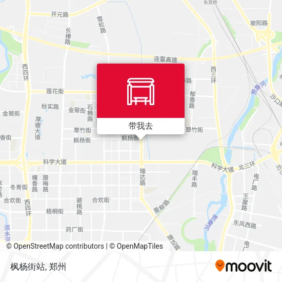 枫杨街站地图