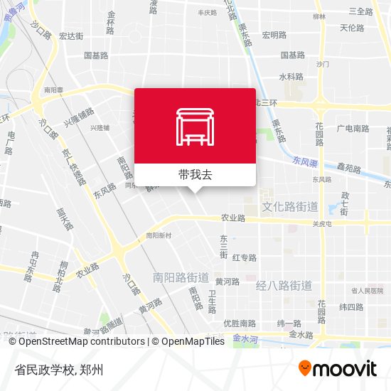 省民政学校地图