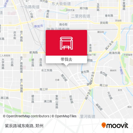 紫辰路城东南路地图