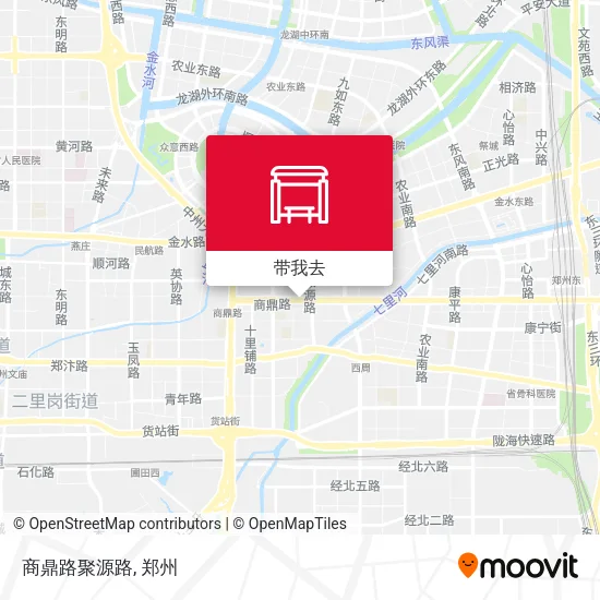 商鼎路聚源路地图
