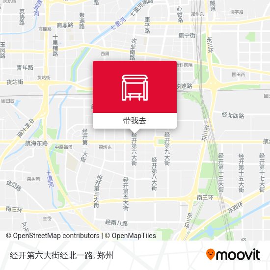经开第六大街经北一路地图