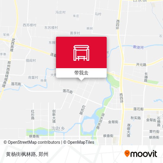 黄杨街枫林路地图