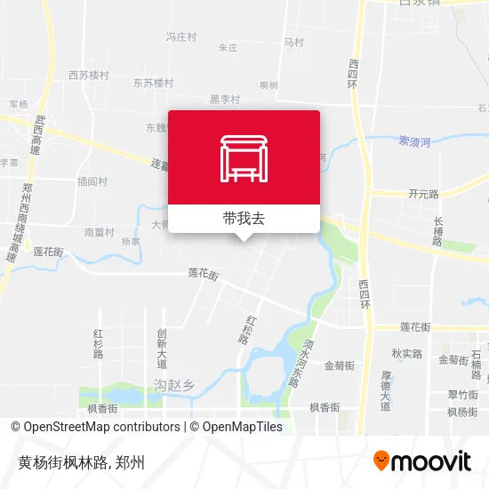 黄杨街枫林路地图
