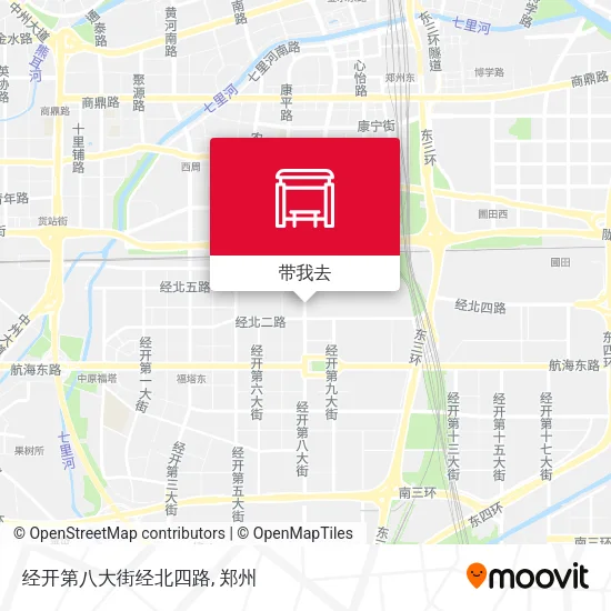 经开第八大街经北四路地图