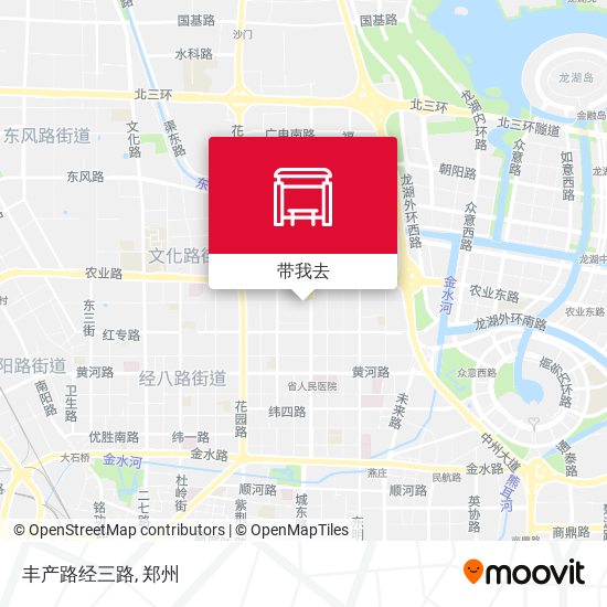 丰产路经三路地图