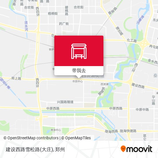 建设西路雪松路(大庄)地图