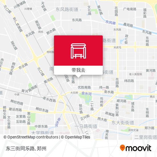 东三街同乐路地图