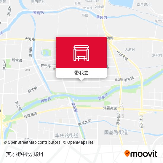 英才街中段地图