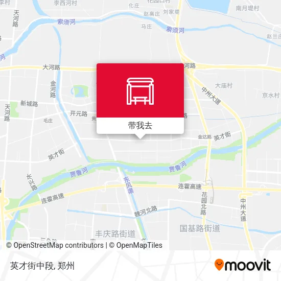 英才街中段地图