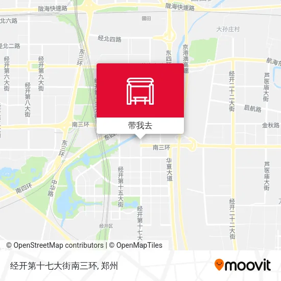 经开第十七大街南三环地图