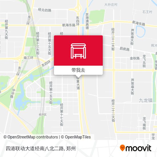 四港联动大道经南八北二路地图