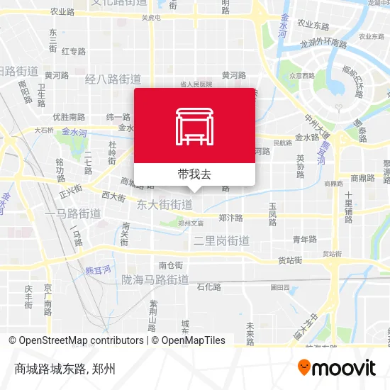 商城路城东路地图