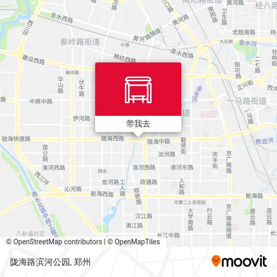 陇海路滨河公园地图