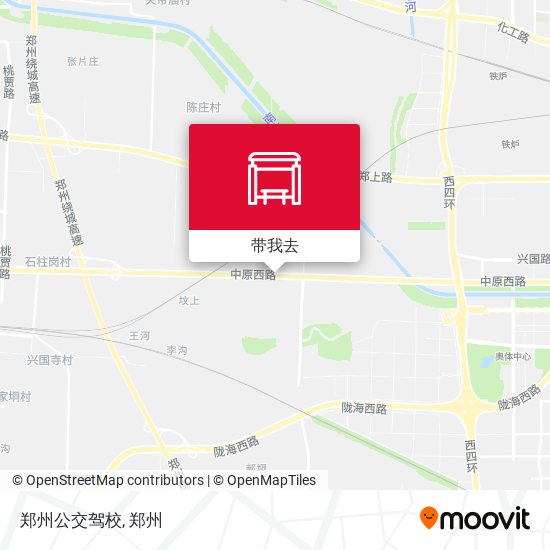郑州公交驾校地图