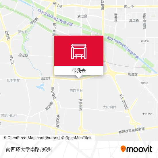南四环大学南路地图