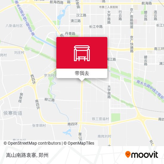 嵩山南路袁寨地图