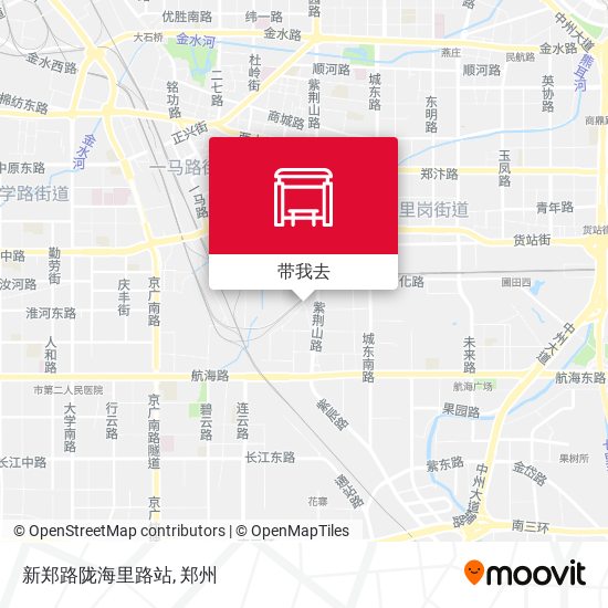 新郑路陇海里路站地图