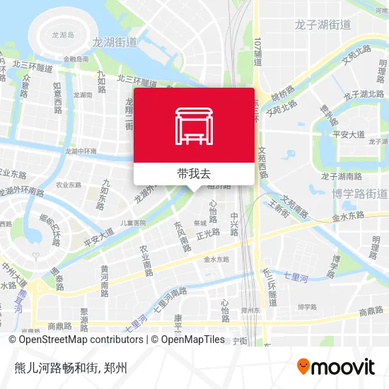 熊儿河路畅和街地图