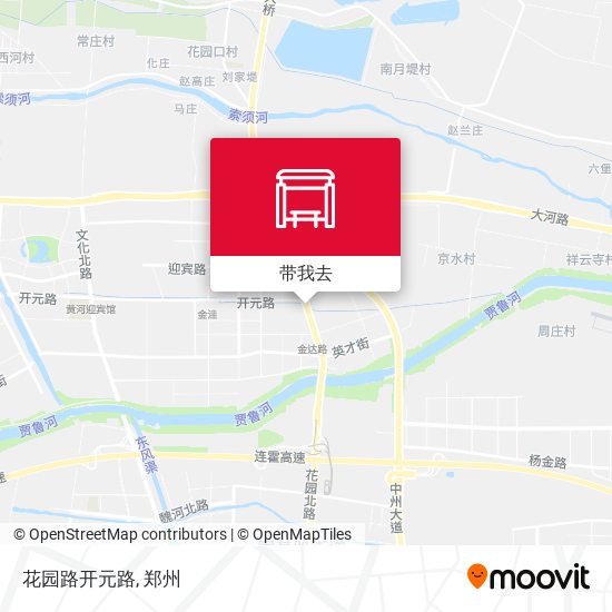 花园路开元路地图