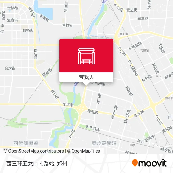 西三环五龙口南路站地图